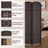 Rose Home Fashion 6 ft Tall Room Divider, Room Dividers and Folding Privacy Screens