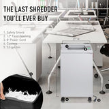 IDEAL 3104 Cross-Cut Commercial Office Paper Shredder Heavy Duty, Made in Germany