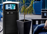 Large Capacity 50 Gallon Waste Bin Made of 100% Recycled Plastic Commercial Outdoor Trash Can