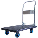 Handling Vehicle Flatbed Truck Folding Platform Truck Heavy Aluminum Duty Moving Platform Cart