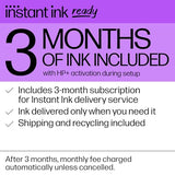 HP ENVY Inspire 7955e Wireless Color Inkjet Printer, Print, scan, copy, Easy setup HP