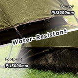 Forceatt Camping Tent, 2 Person Tent, Waterproof & Windproof. Lightweight Backpacking Tent, Easy Setup, Suitable for Outdoor and Hiking Traveling