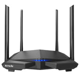 Tenda AC1200 Smart WiFi Router, High Speed Dual Band Wireless Internet Router with Smart APP, 4 x 100 Mbps Fast Ethernet Ports, Supports Guest WiFi, Access Point Mode, IPv6 and Parental Controls(AC6) Tenda