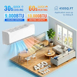 Antarctic Star 9000 BTU Mini Split AC/Heating System