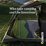 Klymit Static V Sheet, Sleeping Pad Cover, Green/Gray, Double