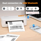 Joysea Bluetooth Shipping Label Printer, E41 Pro 4x6 Wireless Thermal Printer for Amazon, FedEx