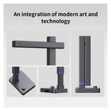 Portable 20MP Book Scanner, Flatten Curve Technology Capture PA3 Document Fast Scan for Office Library School