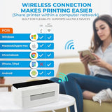 Arkscan 2054N-WF Mini WiFi Wireless Shipping Label Printer for iPhone Windows Mac Chromebook Android