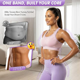 KRNIUC Pedal Resistance Band with Handle | Upgraded 55LBS Exercise Resistance Bands for Core, Abs, Legs, Glutes, Arms, Strength, Physical Therapy, etc.