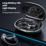 Wireless Earbuds Bluetooth 5.4 Headphones, 50H Playtime Stereo Earphones with ENC Noise Cancelling