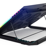 Notebook Computer Cooling Pad Silent Fan Water Power Supply, Horizontal Adjustable Mounting Bracket