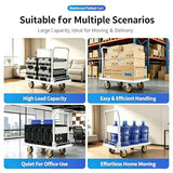 Push Cart Dolly Platform Truck Hand Truck Duty Flatbed