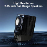 BXNSDFS Computer Speakers with V5.3 AUX Input 2W+ Output Power Strong Bass USB-A for PC Tablet Laptop
