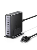 UGREEN Nexode 200W GaN USB C Charging Station, 8-Port Desktop Charger with PD 100W for MacBook Pro 16"/Air, Dell XPS, iPad Pro, iPhone 17/16/15, Galaxy S25/S24, Pixel 10/9