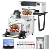 DSV A3 DTF Printer with i3200 Industrial Printhead, Shaker,Purifier & PC – Complete Commercial DTF System