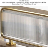 Privacy Desk Divider Panel – Iron Privacy Screen for Office & Home – Boost Productivity & Focus – Stylish Modern Workspace Solution