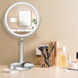 Vanity Mirror with Lights Chrome Two Way Mirror Lovecandy