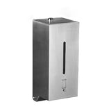 SUREK Automatic Soap Dispenser Stainless Steel Soap Dispensing Wall Mount Lotion Dispenser Battery Operated 800ml/28.1oz