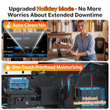 MZK 14'' A3 Plus F1080 DTF Printer+Oven,2X Speed vs L1800.One-Click Printhead Moisturizing,Auto-Maintenance Cleaning+White Ink System,Smart Panel,Ink Anti-Cloged Desig,2-Year Ink Included