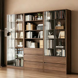 Luxury Large Executive File Cabinet and Bookcase, Sturdy Storage Cabinet