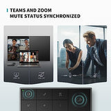 Conference Speaker and Microphone with Mute/Project, Enhanced Voice Pickup & Full Duplex Noise Cancelling Speakerphone