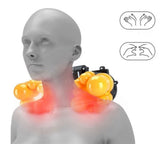 TOEWOE Back Massager, Neck Massager with Heat, Back and Neck Massage Pillow, Deep Kneading Shoulder Massager for Full Body Muscle Pain Relief, Black
