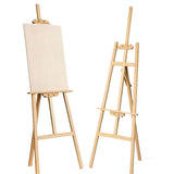 Solid Wood Easel Studio School Sketch Wooden Easel Advertising Display