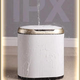 ASWRTYJO Smart Sensor Trash Can Automatic Household Bathroom