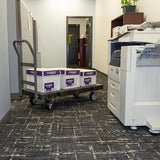 Akro-Mils Versa/Deck Push Dolly Cart with Wheels, Reinforced Plastic