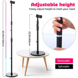 Hair Dryer Stand Holder with Strong Suction Base-63in/160cm Fanwer