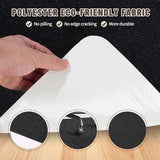 Riveroy Office Chair Mat - for Hardwood Floors, Large Non-Slip Easy-Clean Floor Protection Blanket (Black, “48 x 36in”).