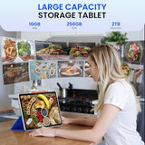 14 inch Large Screen Tablet, Android 15 Tablet 16GB RAM 256GB ROM