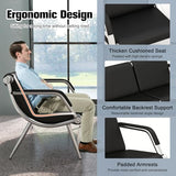 kinbor Waiting Room Bench with Armrest - Lobby Reception Chairs