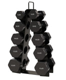 okugafit Dumbbell Rack Stand Only, 5 Tier Compact A-Frame Dumbbell Rack with Upgraded Handle, Weight Rack for Dumbbells, Dumbbell Rack for Home Gym Space (Not Included Dumbbells) okugafit