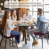 Codi 6 Pack Dining Chair Cushions, Thick Chairs Pads for Indoor Kitchen