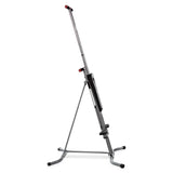 MaxiClimber 2.0 Vertical Climber Exercise Machine w/ Elastic Resistance System - Foldable Home Gym Fitness Equipment for Full Body Cardio & Strength Training Workouts, Adjustable Height
