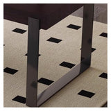 zhongxlla Standing Desk, Modern Home Office Desk Smoky Color Finish