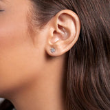 Privosa - Lab Grown Diamond Stud Earrings