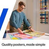 DesignJet T210 Large Format 24-Inch Plotter Printer for Easy CAD & Poster Prints