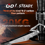 COMAN M1V5 Camera Monopod, One-Click Lifting Monopod with Feet