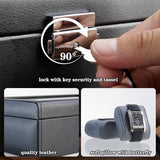 Hit design Watch Box for Men,Watch case Organizer 10 Slot Leather Storage holder, Mens Watch Jewelry Case with Display Lid Durable Cufflink and Collection Box,Birthday gifts for Men Women