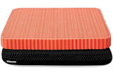 Wiesumirt Innovative Gel Seat Cushion for Long Sitting, Large and Thick, Seat Cushion for Back, Sciatica (Orange)