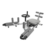 WBGANG Rigel Leg Stretcher, 330LBS Leg Stretch Machine, Heavy Duty Steel Frame Equipment Splits Machine, Leg Stretching Training Machine for Home Gym Split Machine Training Fitness Equipment, Gray WBGANG