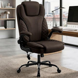 Hayelf Ergonomic Office Chair, PU Leather High Back Executive Chair