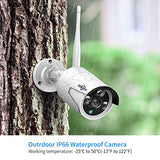 【16CH Expandable】Hiseeu Home Security Camera System, 24/7 Recording
