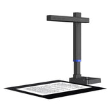QERTYHJK Portable 13MP Book Scanner Flatten Curve Technology Capture Max A3 Document Fast Scan for Office Library School
