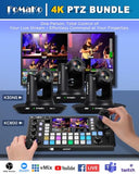 FoMaKo K30NS 4K 30x Optical Zoom PTZ Camera with NDI 6 & NDI HX3