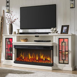 75 Inch Electric Fireplace TV Stand