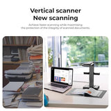 ET16 Plus Advanced Book & Document Scanner, 2nd Gen Auto-Flatten&Deskew Tech, 16MP Camera