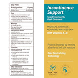 A+D Incontinence Support Skin Protectant & Rash Ointment – Treats & Prevents Incontinence Rash, Soothes Chafed Skin, Odor Neutralizing Technology - 3.5oz